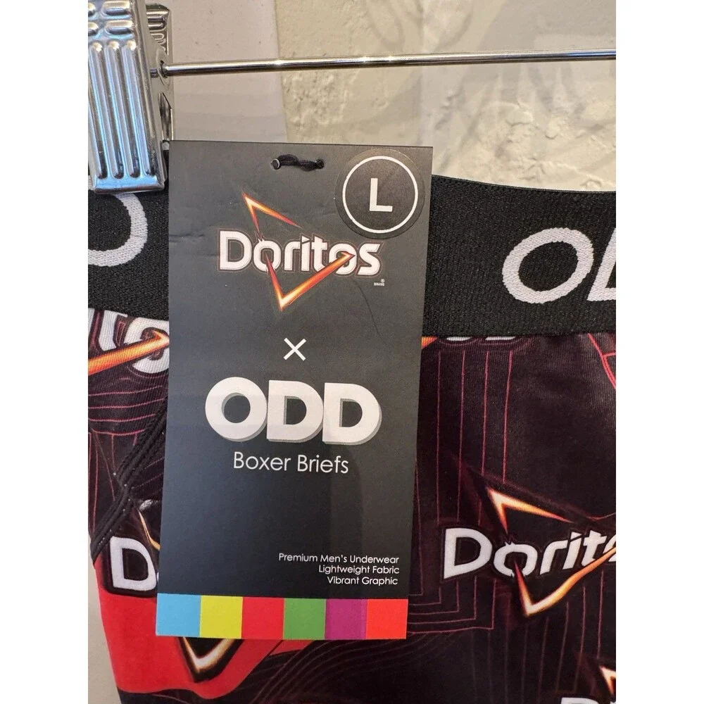 ODD Sox x Doritos Boxer Briefs Men’s Large NWT – All-Over Print